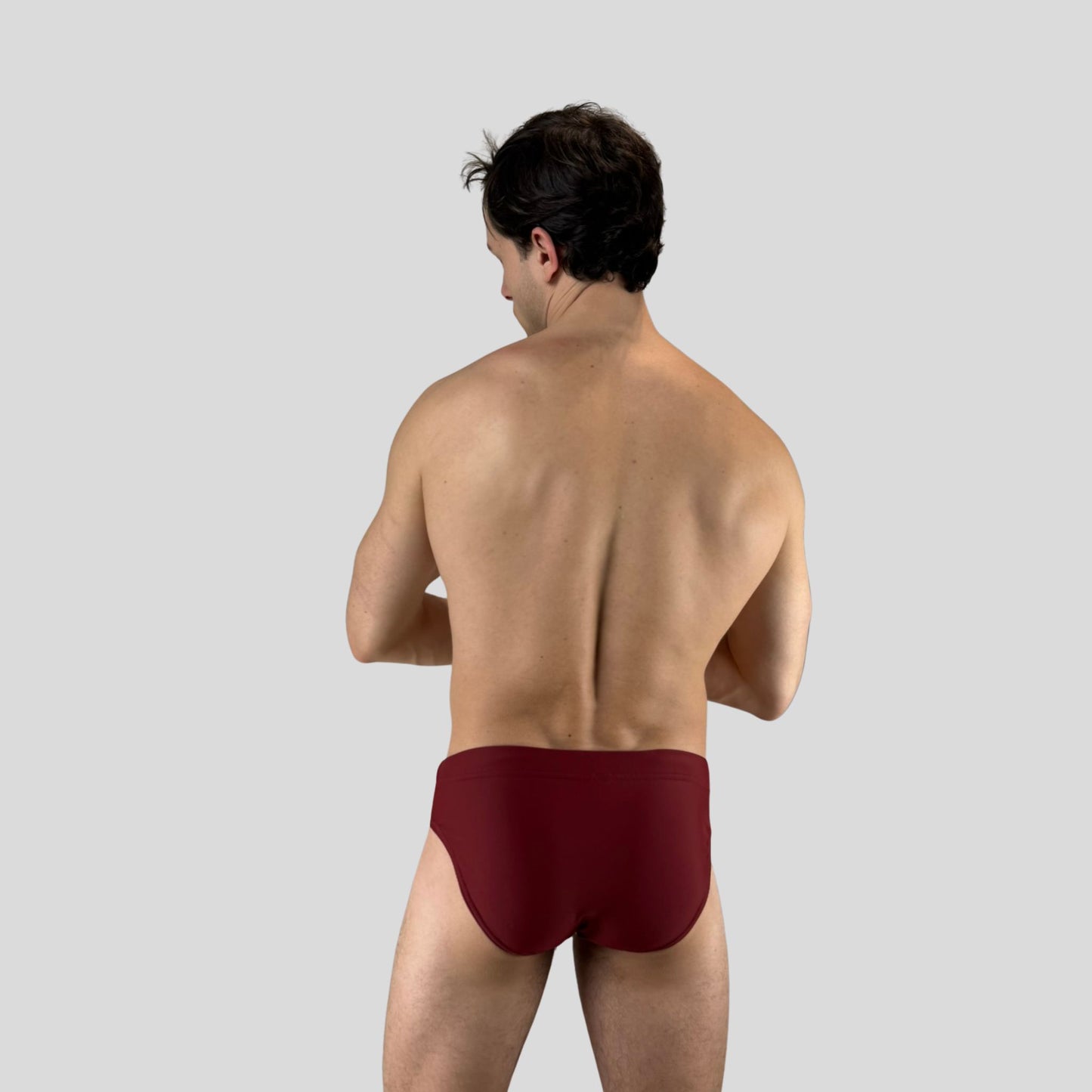 Swim Brief - Oxblood